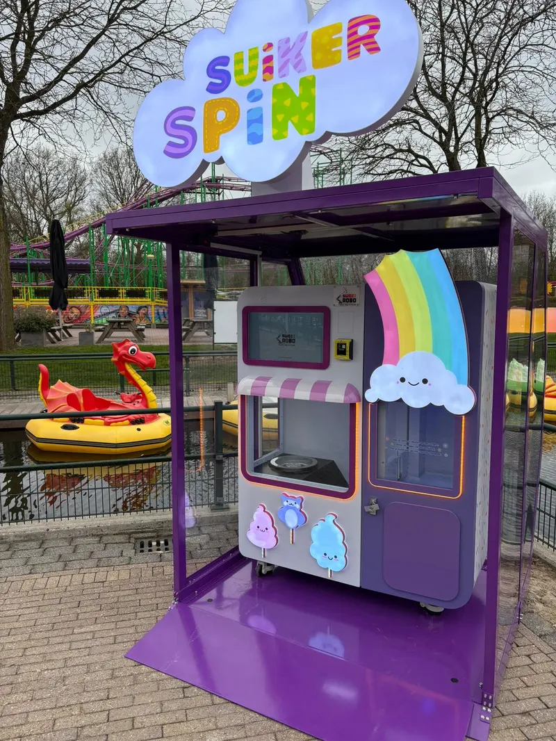 Parcs d’attractions — un véritable emplacement Sweet Robo