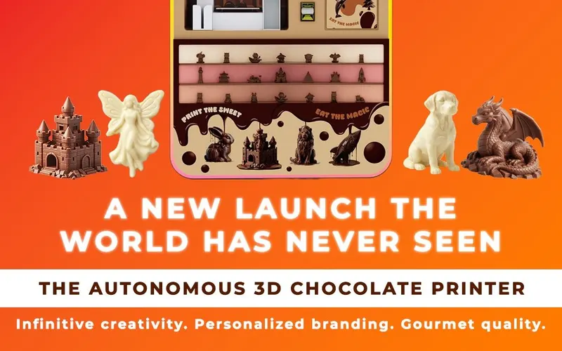 Sweet Robo Expands Into Food Fabrication With ChocoPrint Debut