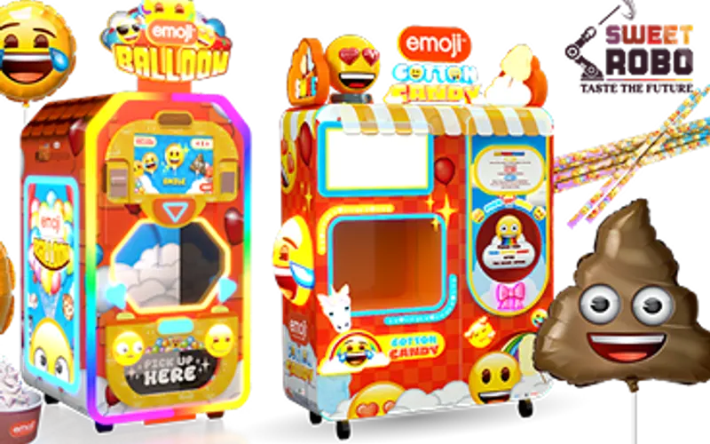 Sweet Robo Partners with emoji® to Launch Interactive Vending Machines