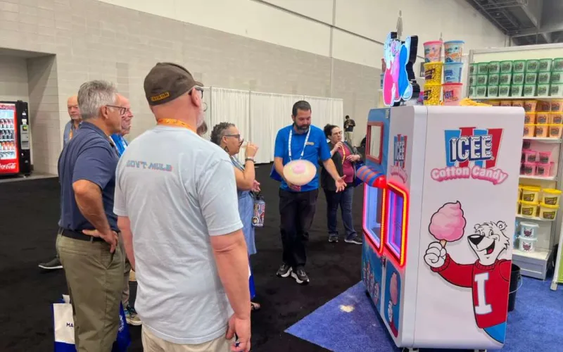 Sweet Robo Introduces ICEE Cotton Candy Machines