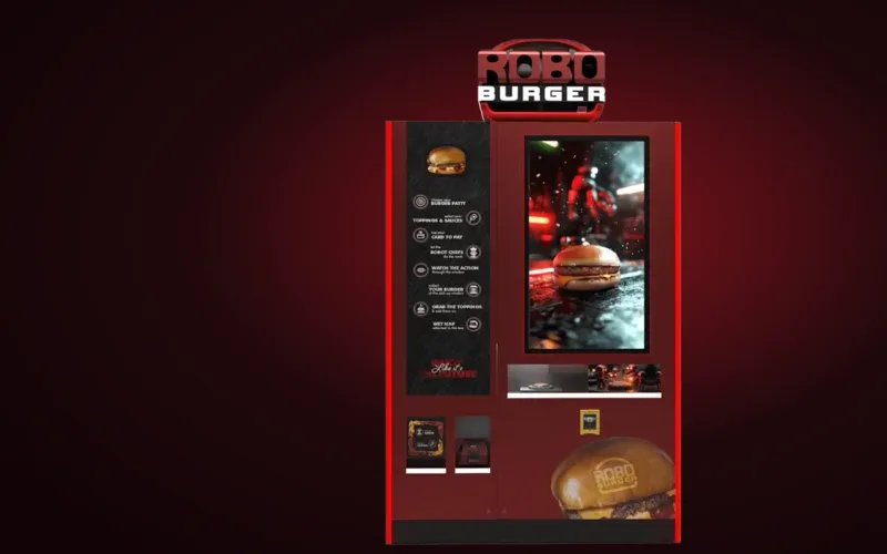 Vending Robot, Automated Burger Machine Form Strategic Partnership