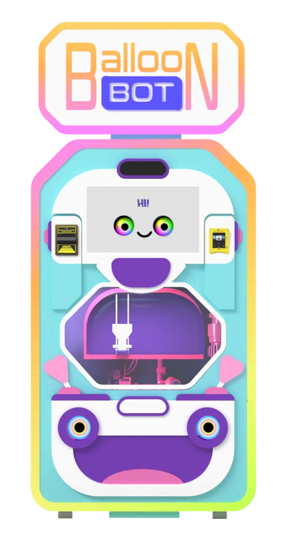 Sweet Robo Balloon Bot Verkaufsautomat