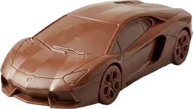 In Schokolade 3D-gedrucktes Design des Sweet Robo ChocoPrint