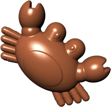 In Schokolade 3D-gedrucktes Design des Sweet Robo ChocoPrint