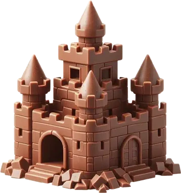 In Schokolade 3D-gedrucktes Design des Sweet Robo ChocoPrint