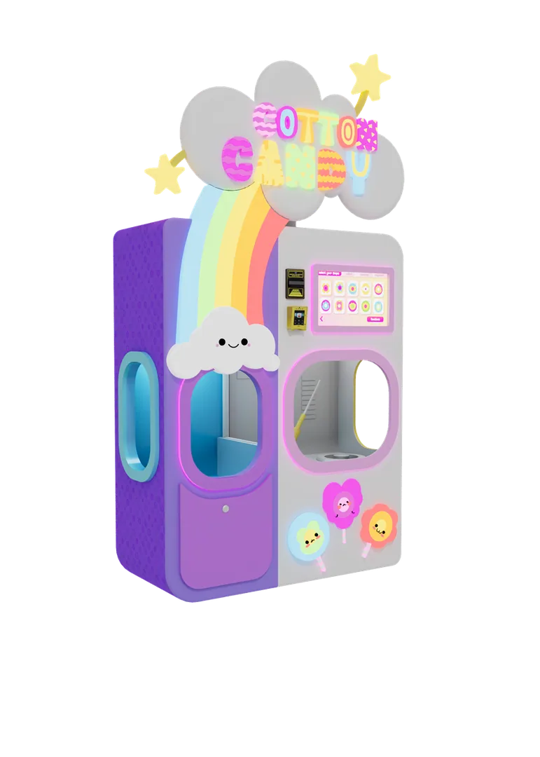 Sweet Robo Cotton Candy Robot Verkaufsautomat