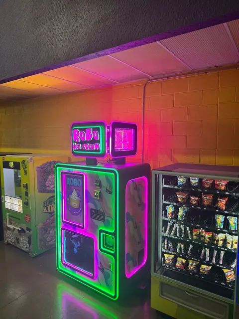 Supérettes — un véritable emplacement Sweet Robo