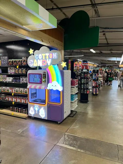 Supermarchés — un véritable emplacement Sweet Robo
